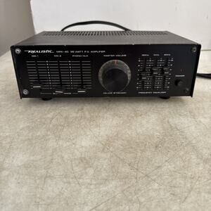 Realistic MPA-40 35 Watt PA Amplifier 32-2032A Vintage TESTED